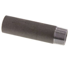 R 1'' Male x 33.7mm Steel Pipe Nipple with Welding End 50 Bar DIN 2982 - 120mm [2 Pieces]