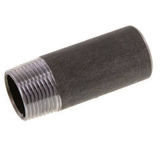 R 1'' Male x 33.7mm Steel Pipe Nipple with Welding End 50 Bar DIN 2982 - 80mm [2 Pieces]