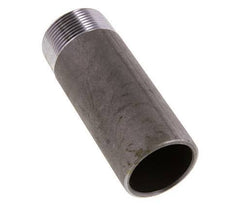 R 1 1/2'' Male x 48.3mm Steel Pipe Nipple with Welding End 50 Bar DIN 2982 - 120mm [2 Pieces]