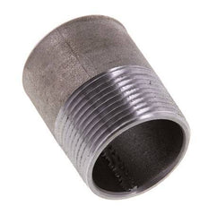 R 1 1/4'' Male x 42.4mm Steel Pipe Nipple with Welding End 50 Bar DIN 2982 - 50mm [2 Pieces]