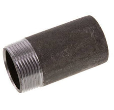 R 1 1/4'' Male x 42.4mm Steel Pipe Nipple with Welding End 50 Bar DIN 2982 - 80mm [5 Pieces]