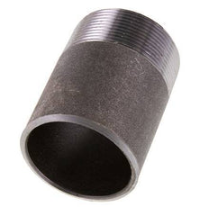R 2'' Male x 60.3mm Steel Pipe Nipple with Welding End 50 Bar DIN 2982 - 80mm [2 Pieces]