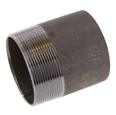 R 2 1/2'' Male x 76.1mm Steel Pipe Nipple with Welding End 50 Bar DIN 2982 - 80mm