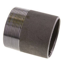 R 2 1/2'' Male x 76.1mm Steel Pipe Nipple with Welding End 50 Bar DIN 2982 - 80mm