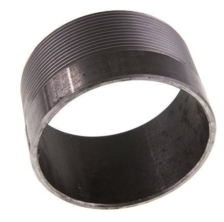 R 3'' Male x 88.9mm Steel Pipe Nipple with Welding End 50 Bar DIN 2982 - 50mm