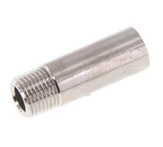 R 1/8'' Male x 10.2mm Stainless steel Pipe Nipple with Welding End 20 Bar DIN 2982 - 30mm [2 Pieces]