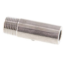 R 1/8'' Male x 10.2mm Stainless steel Pipe Nipple with Welding End 20 Bar DIN 2982 - 30mm [2 Pieces]