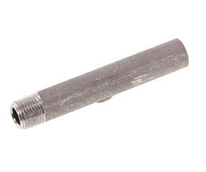 R 1/8'' Male x 10.2mm Stainless steel Pipe Nipple with Welding End 20 Bar DIN 2982 - 60mm