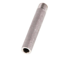 R 1/8'' Male x 10.2mm Stainless steel Pipe Nipple with Welding End 20 Bar DIN 2982 - 60mm