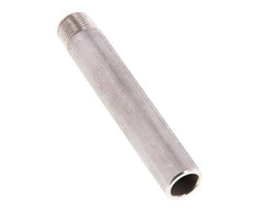 R 3/8'' Male x 17.2mm Stainless steel Pipe Nipple with Welding End 20 Bar DIN 2982 - 100mm