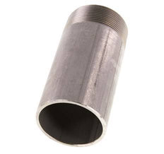 R 2'' Male x 60.3mm Stainless steel Pipe Nipple with Welding End 20 Bar DIN 2982 - 120mm