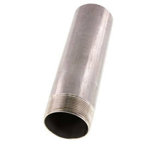 R 2'' Male x 60.3mm Stainless steel Pipe Nipple with Welding End 20 Bar DIN 2982 - 200mm