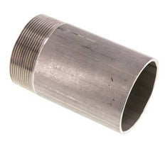 R 2 1/2'' Male x 76.1mm Stainless steel Pipe Nipple with Welding End 20 Bar DIN 2982 - 120mm