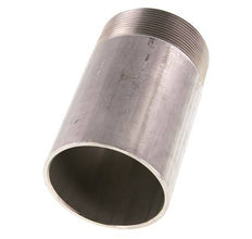 R 2 1/2'' Male x 76.1mm Stainless steel Pipe Nipple with Welding End 20 Bar DIN 2982 - 120mm