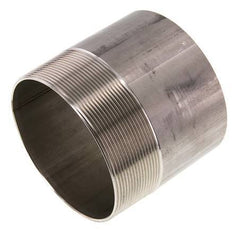 R 4'' Male x 114.3mm Stainless steel Pipe Nipple with Welding End 20 Bar DIN 2982 - 100mm