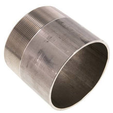 R 4'' Male x 114.3mm Stainless steel Pipe Nipple with Welding End 20 Bar DIN 2982 - 100mm