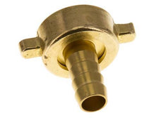 G 3/4'' x 10mm Brass Hose barb with NBR Seal and Wing Nut 16 Bar [2 Pieces]