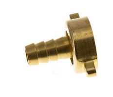 G 3/4'' x 10mm Brass Hose barb with NBR Seal and Wing Nut 16 Bar [2 Pieces]