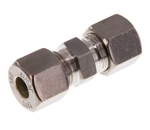 10S Stainless steel Straight Compression Fitting 630 Bar DIN 2353