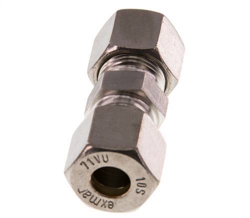 10S Racor recto de acero inoxidable 630 Bar DIN 2353