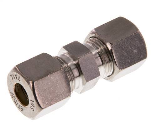 10S Racor recto de acero inoxidable 630 Bar DIN 2353