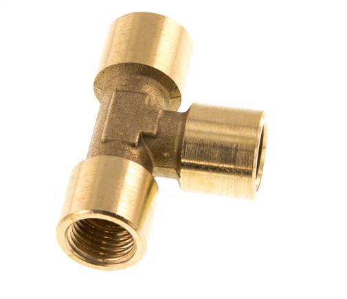 G 1/4'' Brass Tee 16 Bar [2 Pieces]