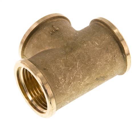 G 1'' Tee de latón 16 Bar