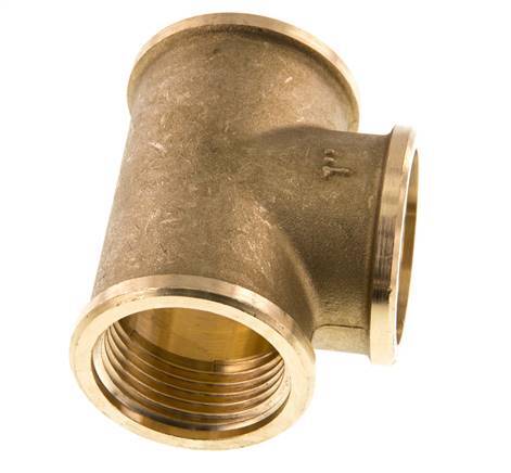 G 1'' Tee de latón 16 Bar