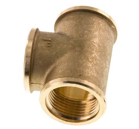 G 1'' Tee de latón 16 Bar