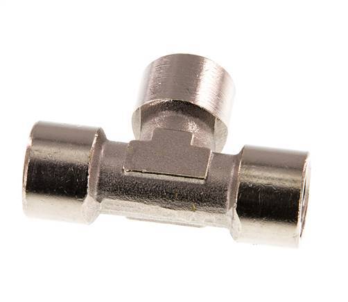 G 3/8'' T de latón niquelado 16 Bar