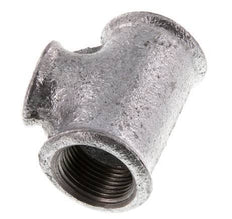 Rp 3/4'' x Rp 1/2'' Zinc plated Cast iron Tee 25 Bar [2 Pieces]