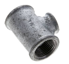 Rp 3/4'' x Rp 3/8'' Zinc plated Cast iron Tee 25 Bar [2 Pieces]