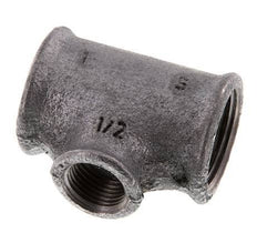 Rp 1'' x Rp 1/2'' Zinc plated Cast iron Tee 25 Bar [2 Pieces]