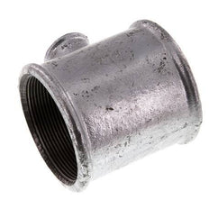 Rp 2 1/2'' x Rp 3/4'' T de hierro fundido galvanizado 25 Bar