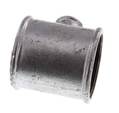 Rp 2 1/2'' x Rp 3/4'' T de hierro fundido galvanizado 25 Bar