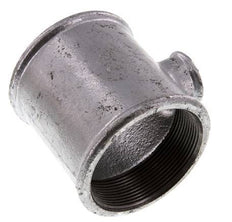 Rp 2 1/2'' x Rp 3/4'' T de hierro fundido galvanizado 25 Bar