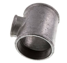 Rp 2 1/2'' x Rp 1 1/4'' T de hierro fundido galvanizado 25 Bar