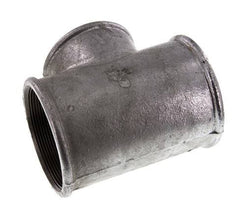 Rp 3'' x Rp 2 1/2'' T de hierro fundido galvanizado 25 Bar