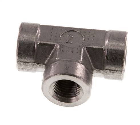 G 1/4'' T de acero inoxidable 350 Bar - Hidráulica
