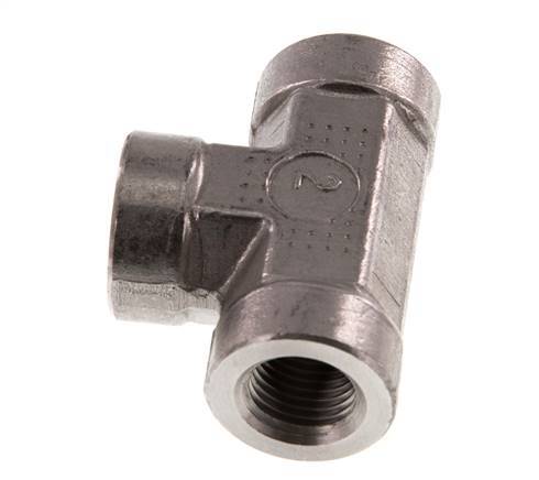 G 1/4'' T de acero inoxidable 350 Bar - Hidráulica