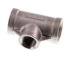 Rp 1/2'' x Rp 3/8'' T de acero inoxidable 16 Bar