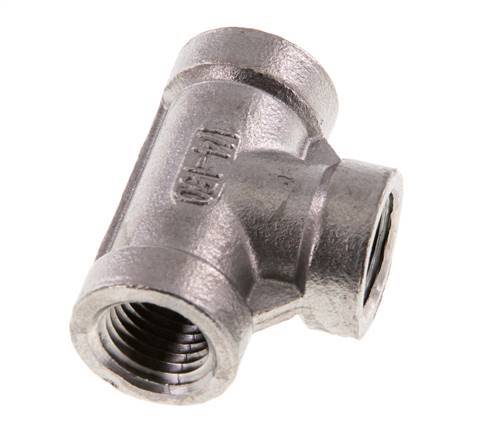 1/4'' NPT Stainless steel Tee 16 Bar