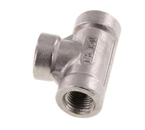 1/8'' NPT T de acero inoxidable 16 Bar