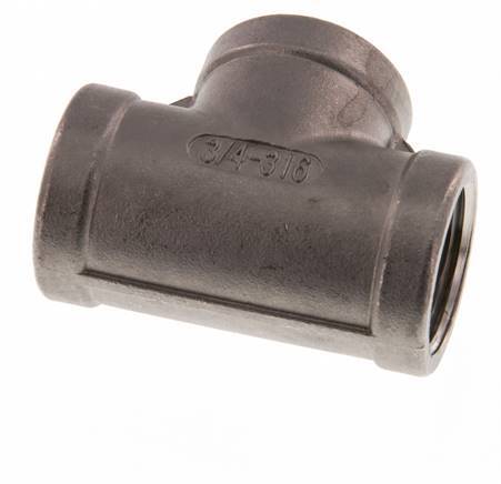 3/4'' NPT T de acero inoxidable 16 Bar