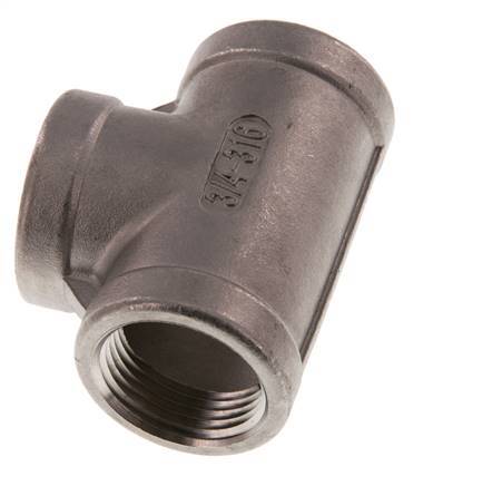 3/4'' NPT T de acero inoxidable 16 Bar