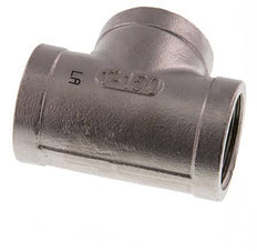 Rp 1'' Tee de acero inoxidable 16 Bar
