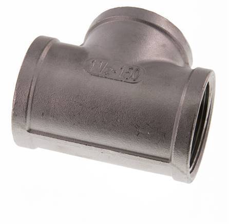 1 1/2'' NPT T de acero inoxidable 16 Bar