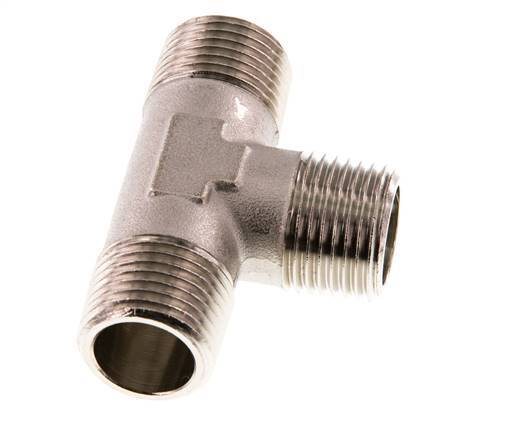 R 1/2'' Male Nickel plated Brass Tee 16 Bar