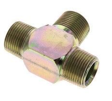 3/4'' NPT Male Zinc plated Steel Tee 170 Bar - Hydraulic