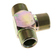 3/4'' NPT Male Zinc plated Steel Tee 170 Bar - Hydraulic